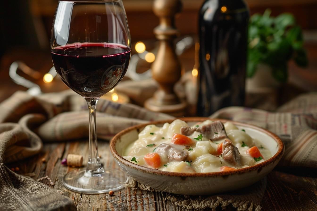 Blanquette De Veau Et Vin